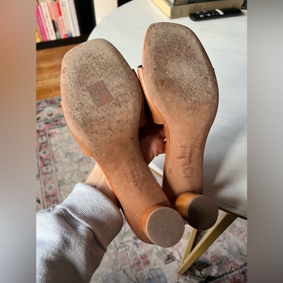 Tory Burch Tan Slide Sandals - Picture 7 of 7